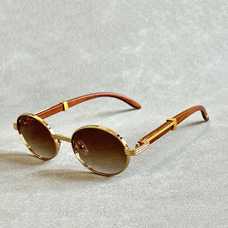 Teyro™ | Wooden Sunglasses with Gradient Lenses